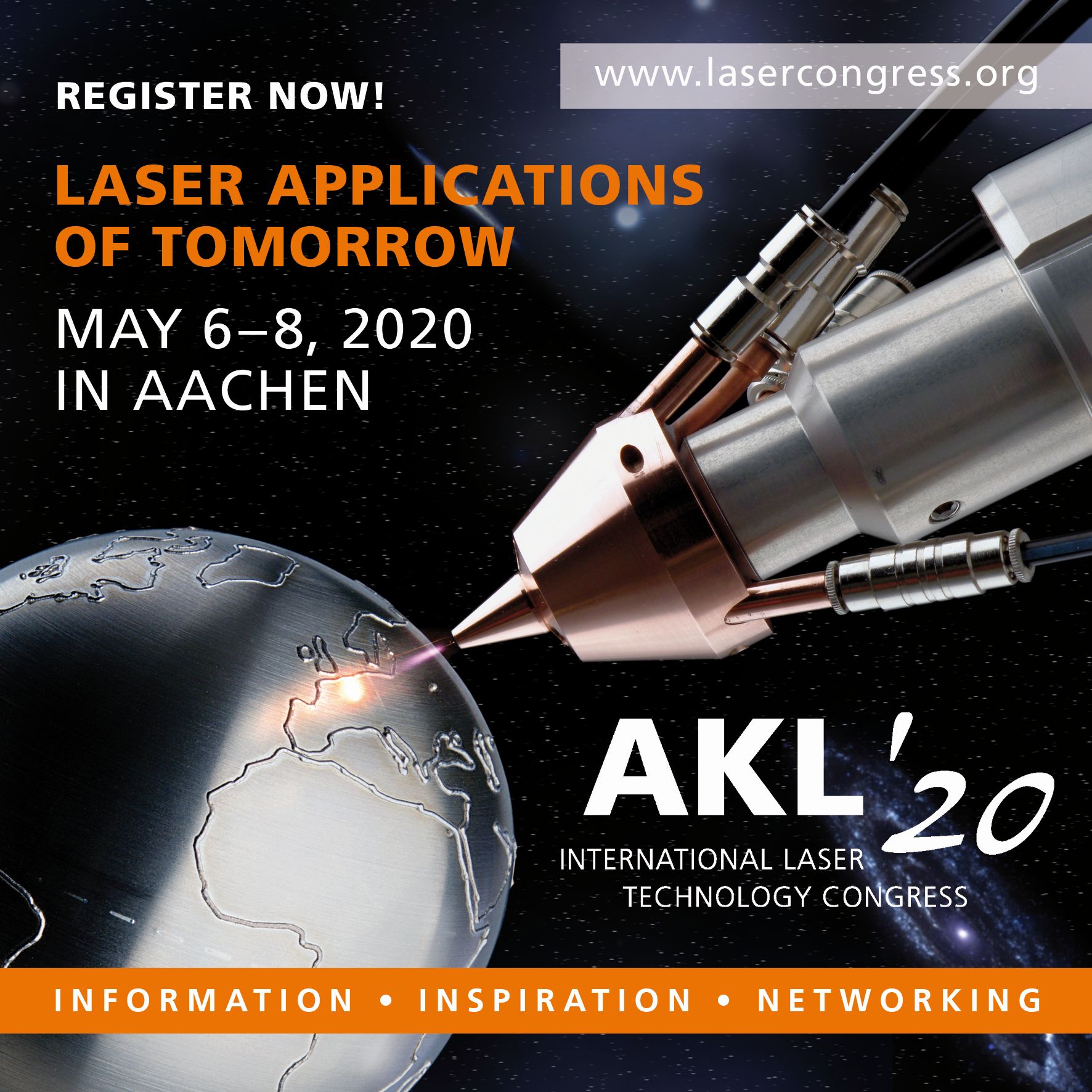 AKL – International Laser Technology Congress: das europaweit führende Forum für angewandte Lasertechnik in der Produktion.