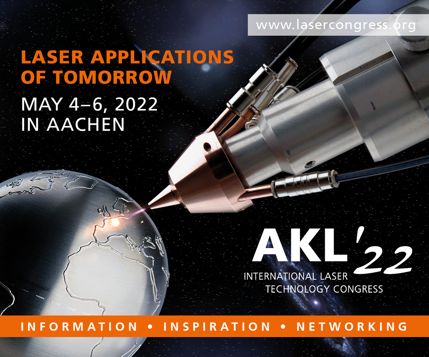 Vom 4. bis zum 6. Mai 2022 wird der AKL – International Laser Technology Congress wieder in seiner gewohnten Form stattfinden.