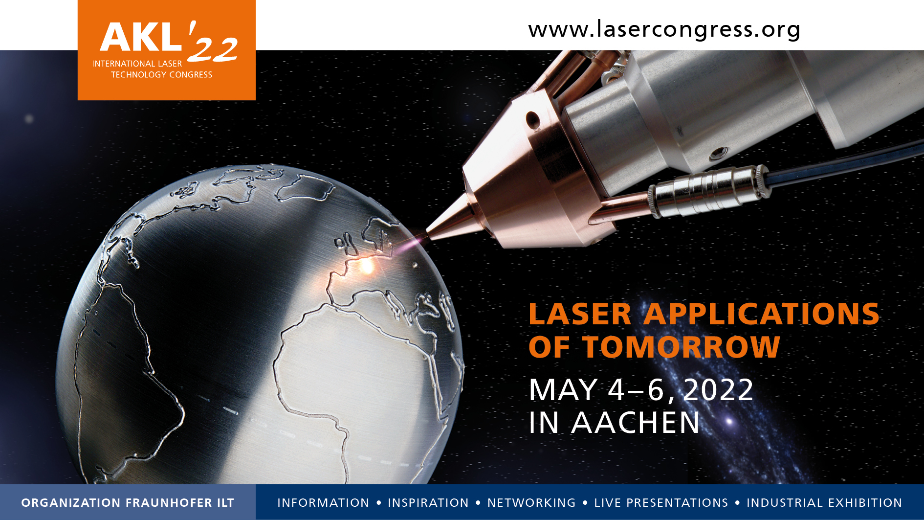 AKL’22 - der umfassende Einblick in die Welt der Lasertechnik an der Schnittstelle von Wirtschaft und Wissenschaft.
