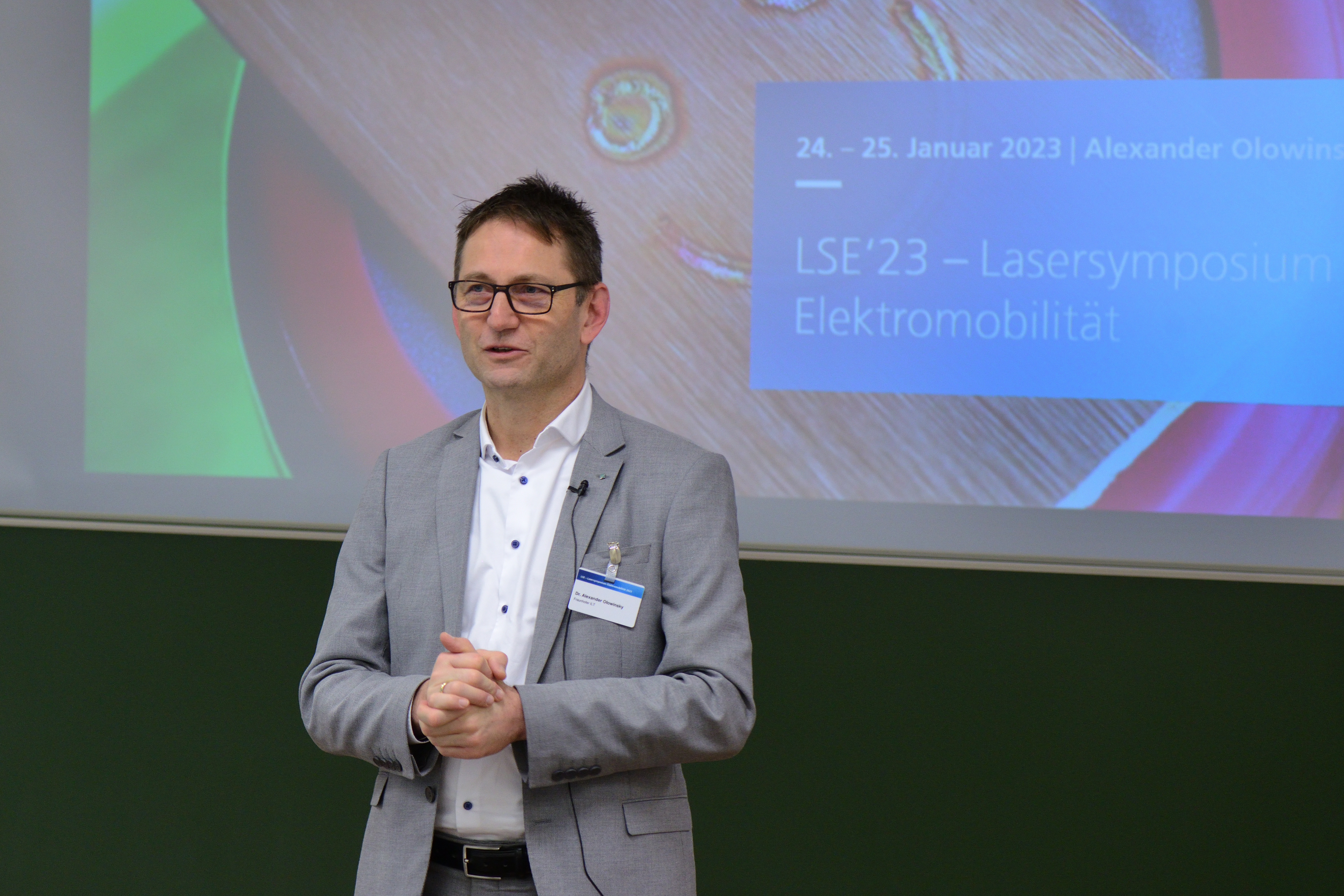 Dr. Alexander Olowinsky, Head of department Joining and Cutting at Fraunhofer ILT: "We evaluated the idea, produced the first samples and supported the Finnish start-up Aurora Powertrains in its further development. Now we are supporting them in implementing it for large-scale production."