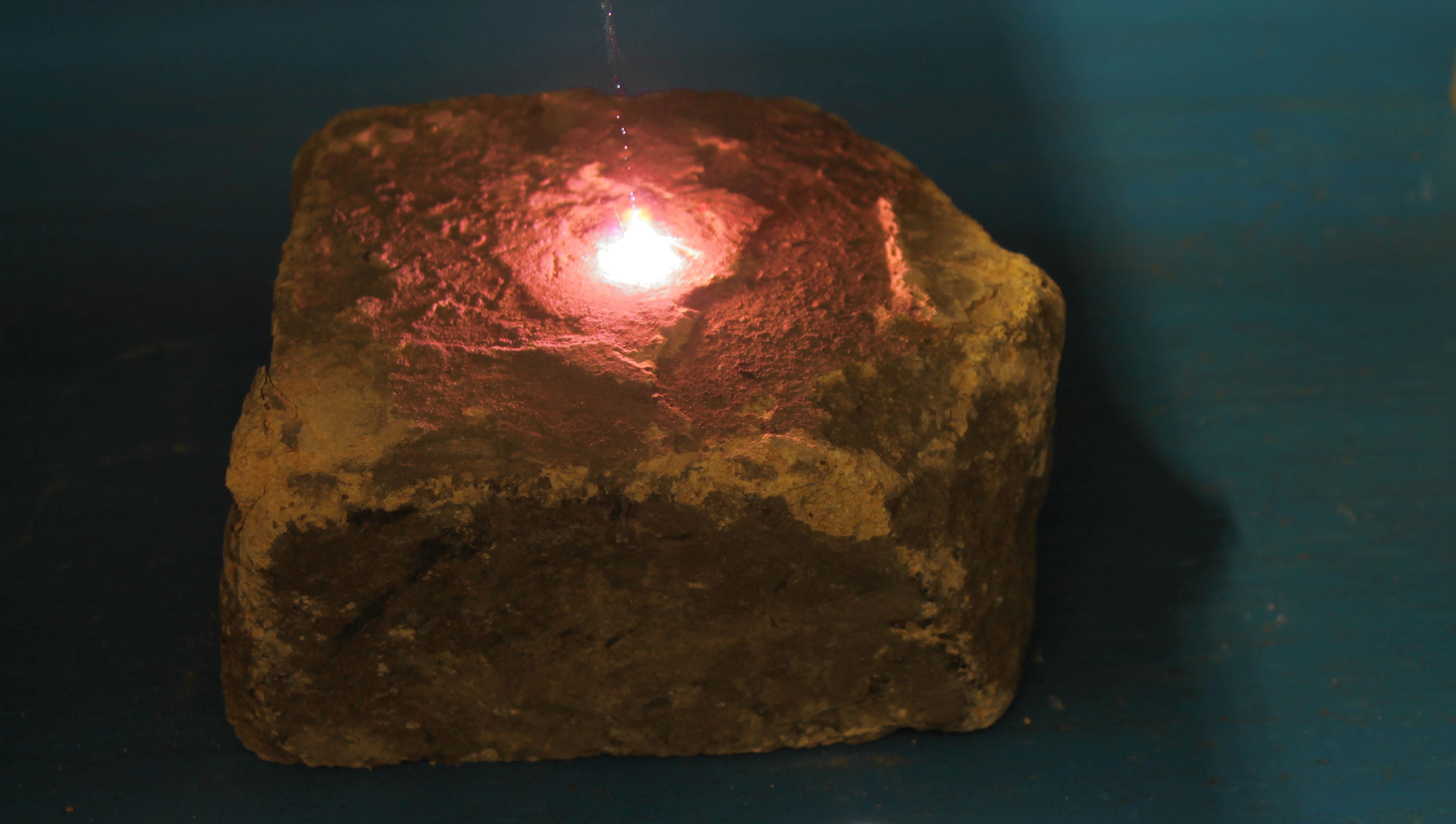 Used refractories are detected with laser measurements and reused in a CO₂-saving way.