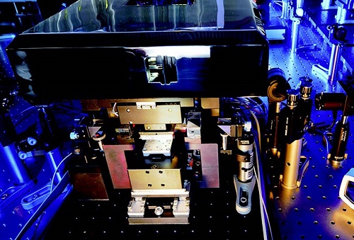 Near-field microscopes are suitable for investigations of modern semiconductor structures.